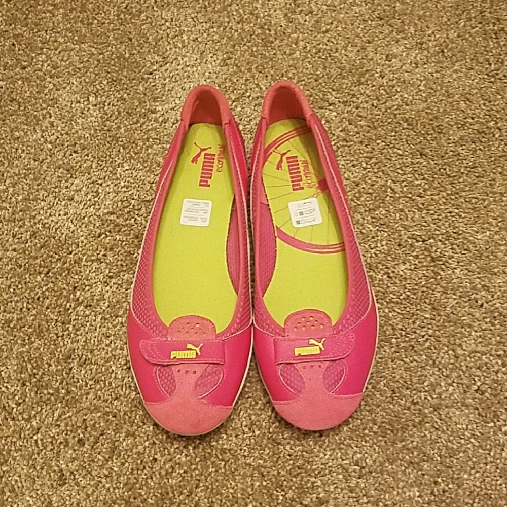 Puma flats pink 9 1/2